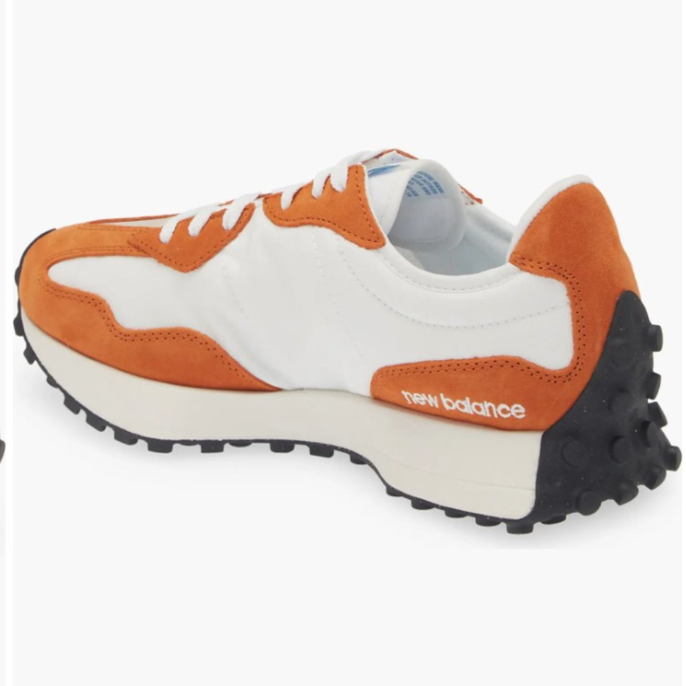 New Balance 327 Casual Sneakers Shoes Women 9.5 / Men 8 Rust Oxide Timberwolf - Picture 4 of 16